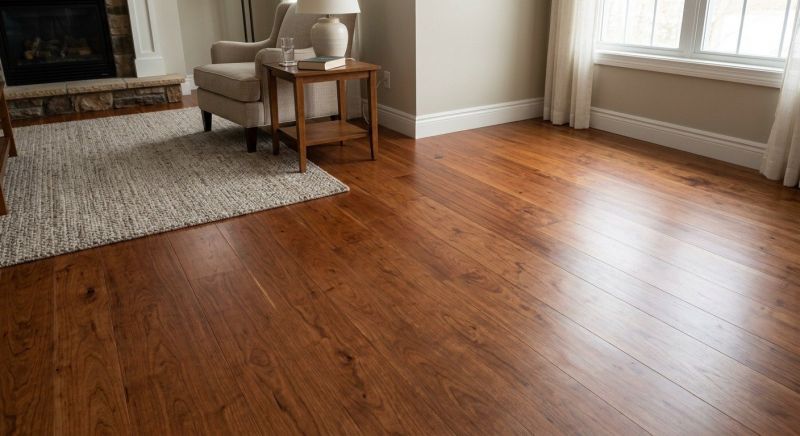 Cherry Floor Installation in Damascus, MD