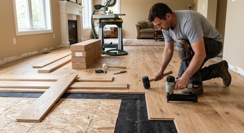 Hardwood Floor Installation in Accokeek, MD