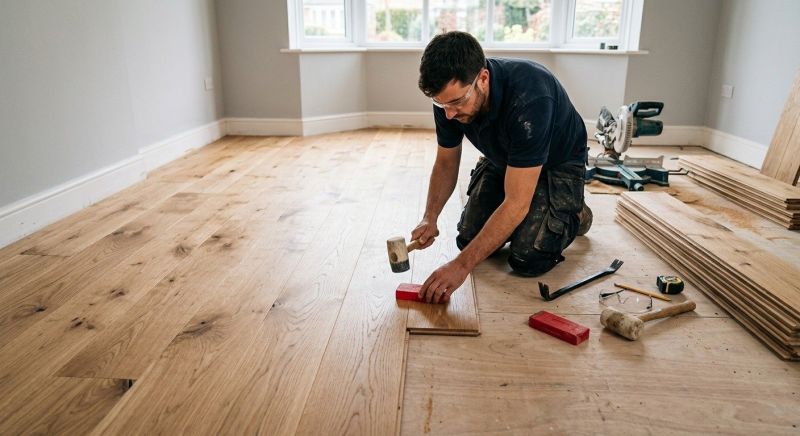 Hardwood Floor Installation in Reston, VA