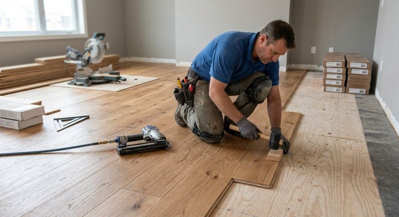 Hardwood Floor Installation in Springfield, VA