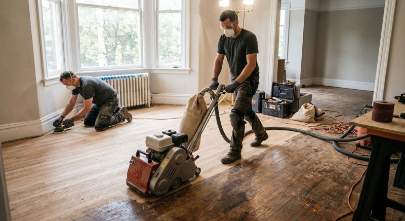 Hardwood Floor Renovation in Vienna, VA