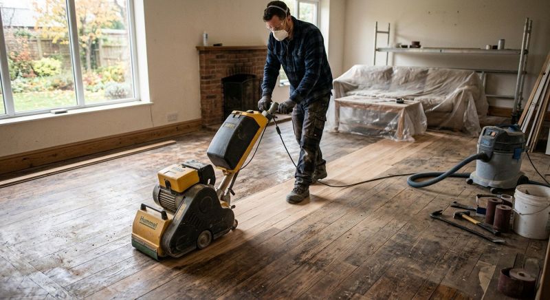 Hardwood Floor Renovation in Vienna, VA