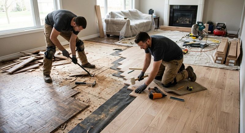 Hardwood Replacement in Poolesville, MD