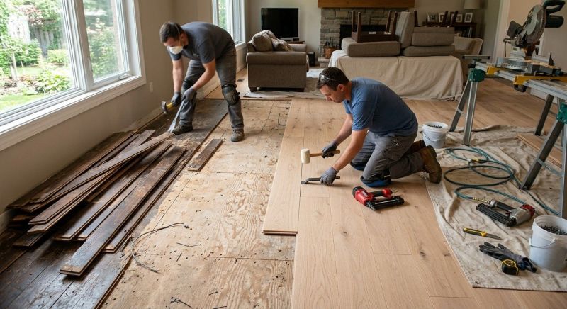Hardwood Replacement in Poolesville, MD