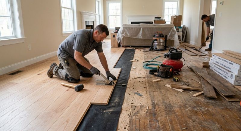 Hardwood Replacement in Sterling, VA