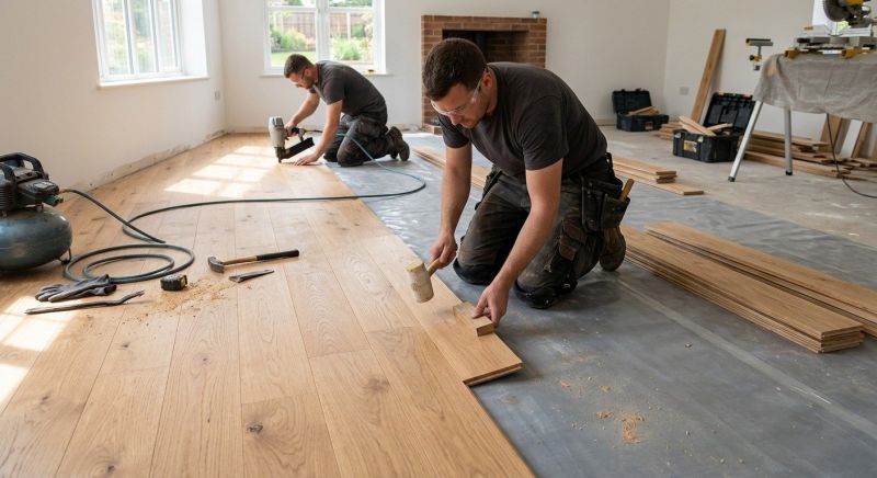 Oak Floor Installation in Prince Georges County, MD