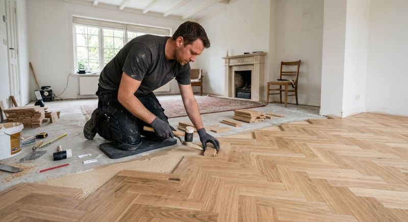 Parquet Flooring Installation in Vienna, VA