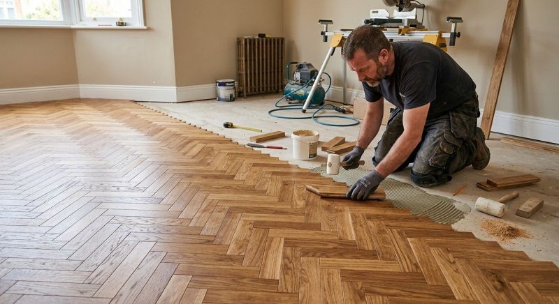 Parquet Flooring Installation in Vienna, VA