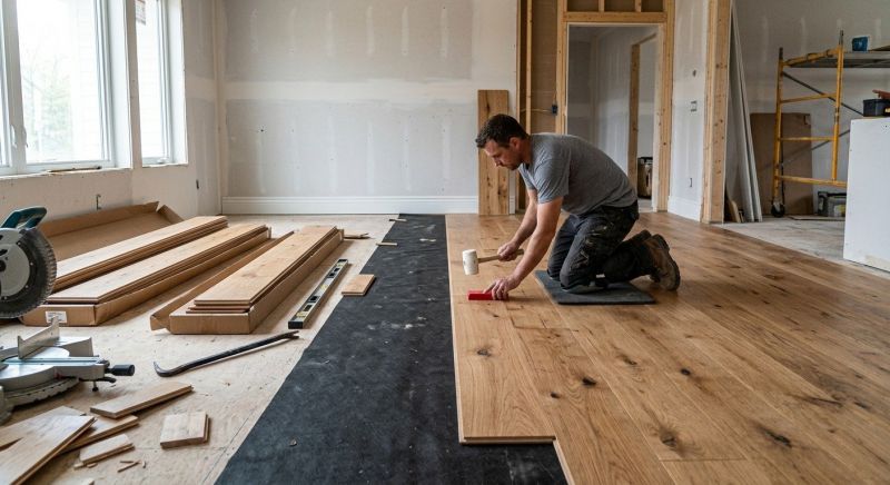 Plank Floor Installation in Vienna, VA