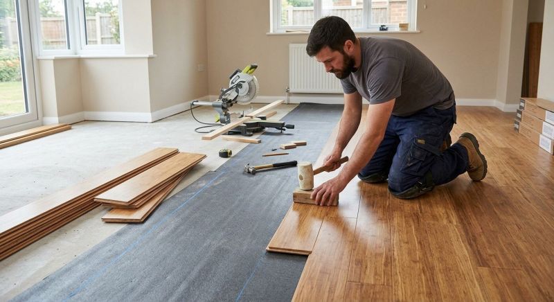Teak Flooring Installation in Vienna, VA