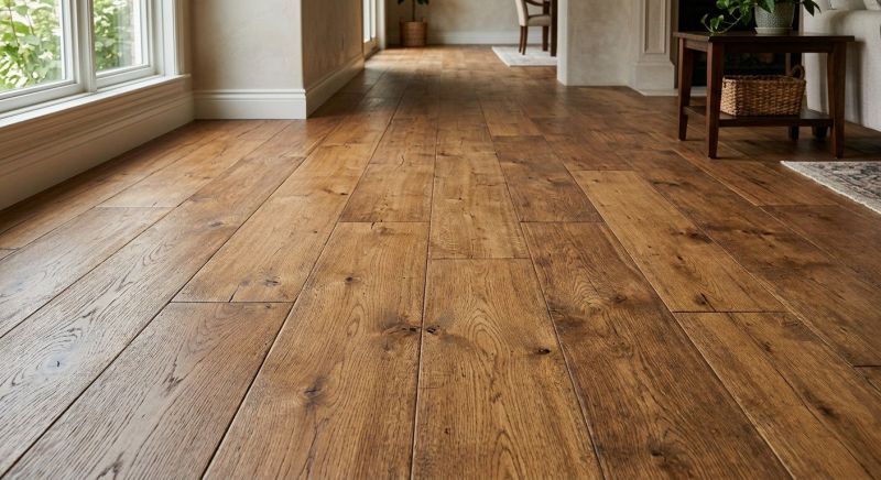 Wide Plank Floor Installation in Vienna, VA