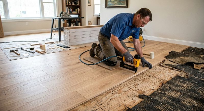 Wood Flooring Installation in Laurel, MD